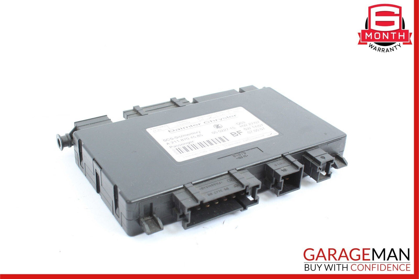 06-09 Mercedes W211 E350 CLS500 Front Right Passenger Seat Control Module OEM