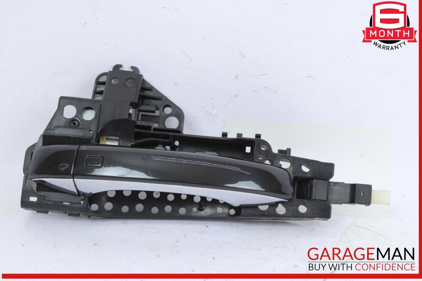 12-18 Audi A6 A7 Rear Left Driver Side Exterior Door Handle Black 4H0837885 OEM