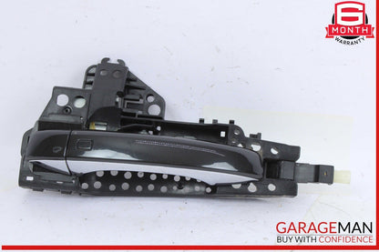 12-18 Audi A6 A7 Rear Left Driver Side Exterior Door Handle Black 4H0837885 OEM