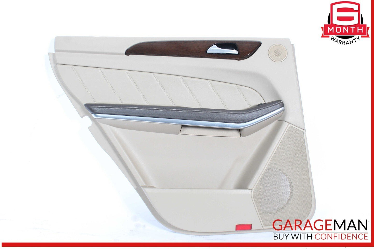 13-16 Mercedes X166 GL450 Rear Left Side Interior Door Panel Cover Trim Assy OEM