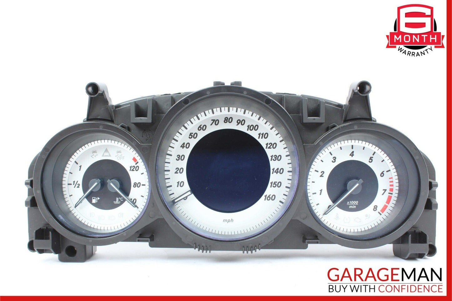 12-14 Mercedes W204 C250 C300 C350 Instrument Speedometer Cluster Odometer