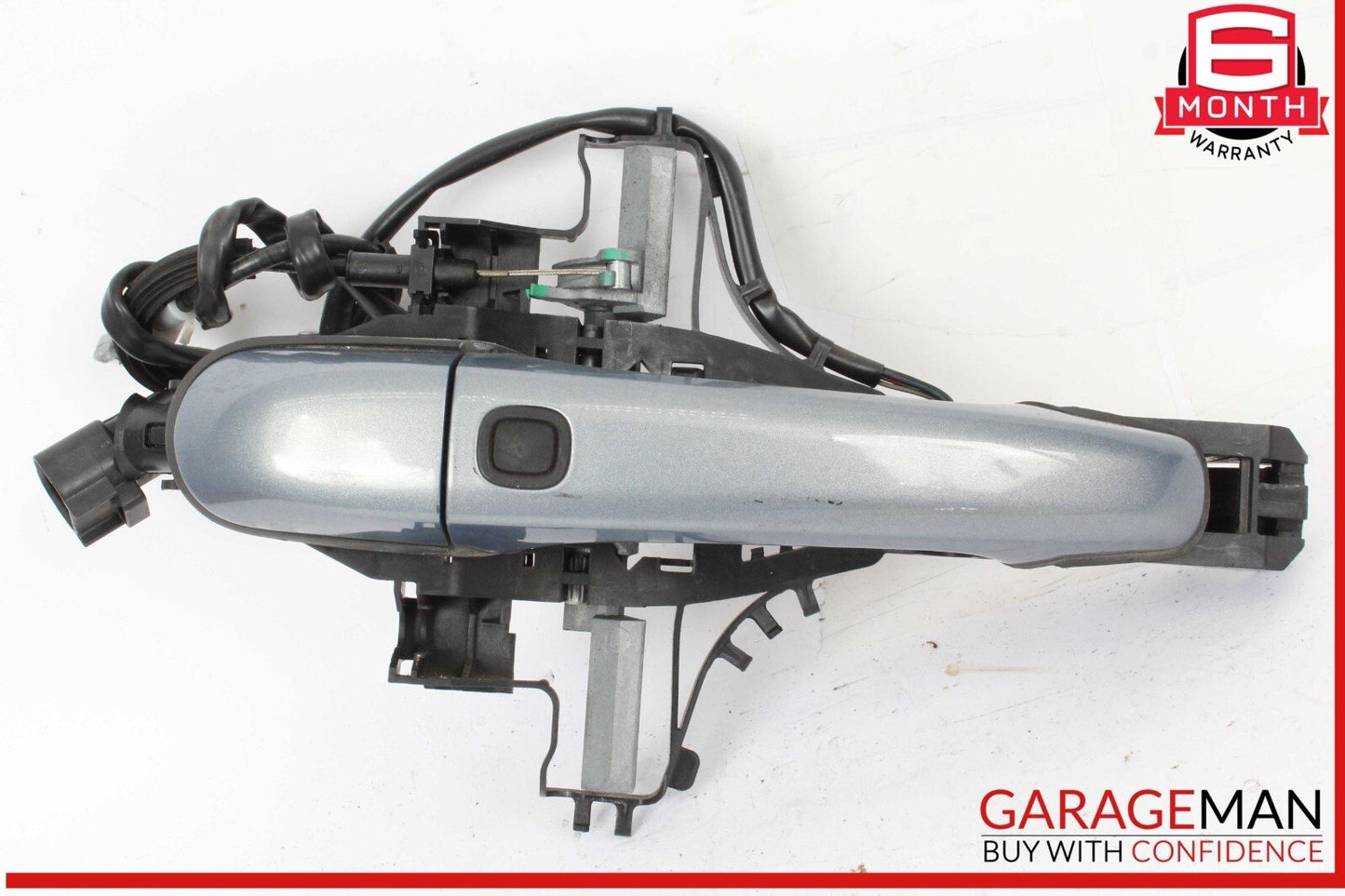 09-15 Jaguar X250 XF Rear Right Exterior Door Handle w/ Cable & Bracket OEM
