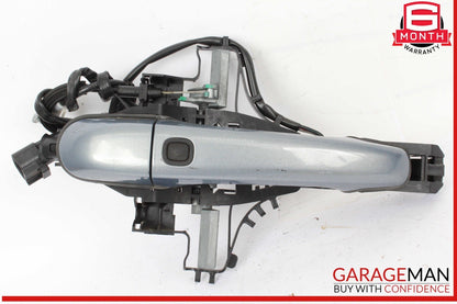09-15 Jaguar X250 XF Rear Right Exterior Door Handle w/ Cable & Bracket OEM