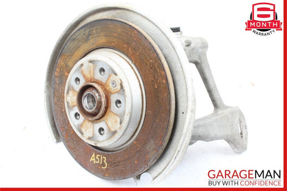 12-17 Audi A5 Quattro Rear Left Wheel Spindle Knuckle Hub Bearing Brake Rotor