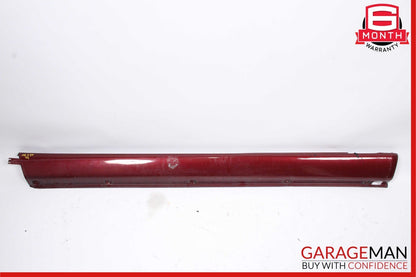 98-05 Mercedes W163 ML350 Base Left Side Rocker Skirt Molding Panel Titanite Red