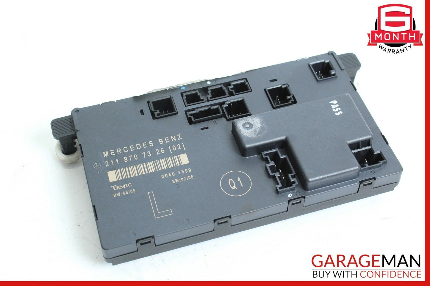 03-09 Mercedes W211 E350 E320 E63 AMG Front Left Side Door Controller Module