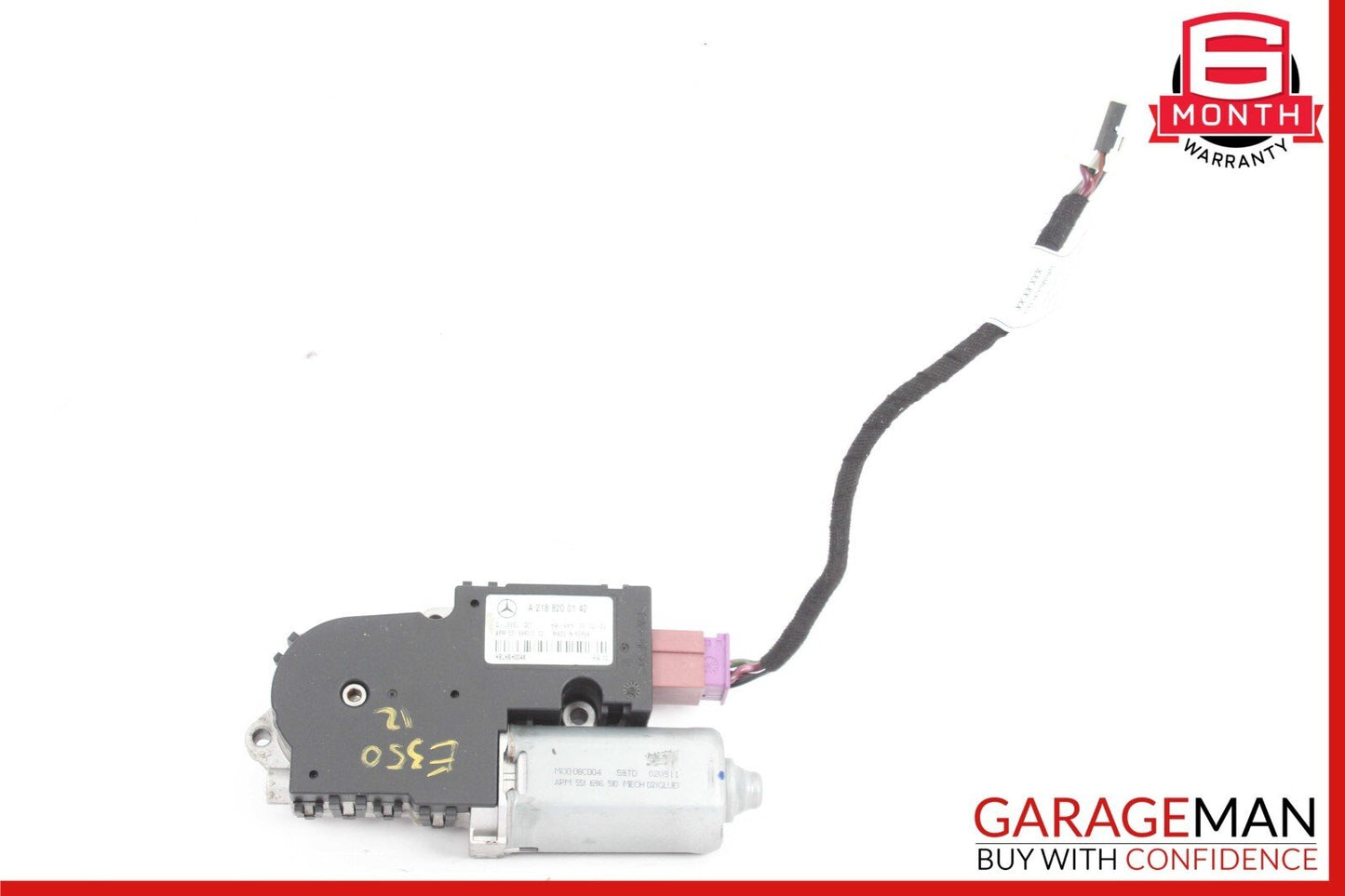 12-18 Mercedes W212 E350 CLS550 Sedan Sunroof Sun Roof Motor 2188200142 OEM