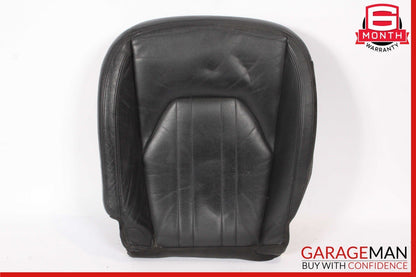 14-17 Maserati Ghibli M157 Front Left Side Lower Bottom Seat Cushion Cover Black