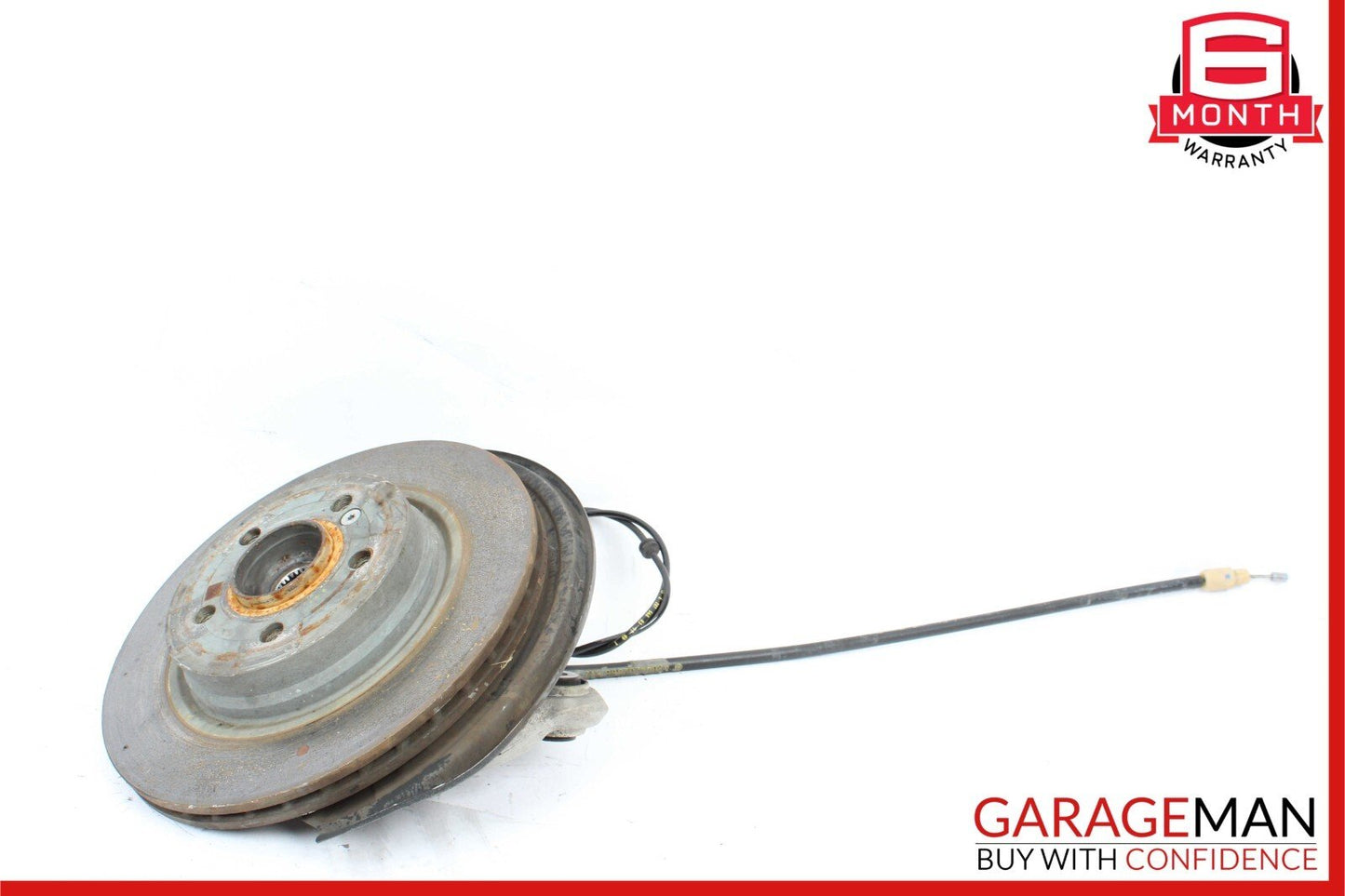 08-15 Mercedes W212 E350 Rear Right Side Spindle Knuckle Hub Bearing Brake Rotor
