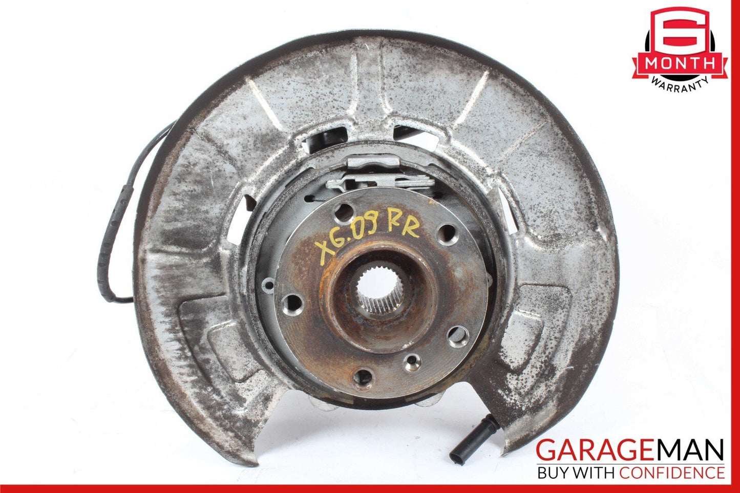 08-14 BMW E71 X6 xDrive50i AWD Rear Right Side Spindle Knuckle Hub OEM