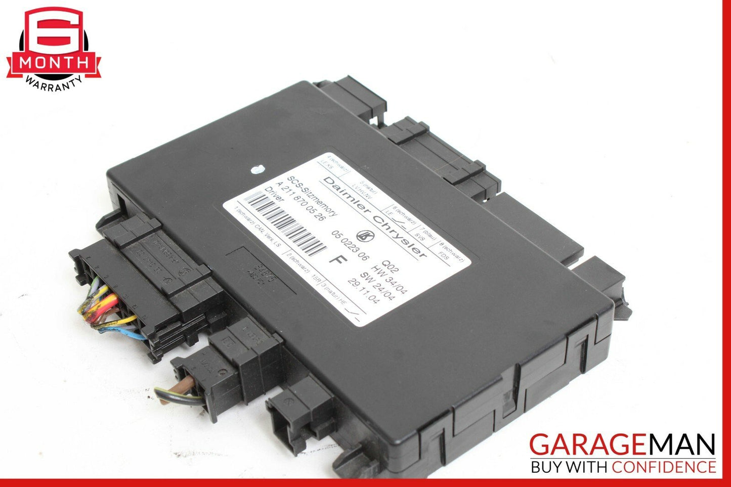 03-11 Mercedes W219 CLS500 E500 Front Left Driver Side Seat Control Module OEM
