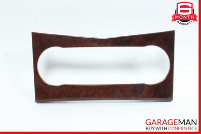 08-14 Mercedes W204 C300 C350 AC A/C Climate Control Switch Trim Bezel Wood OEM