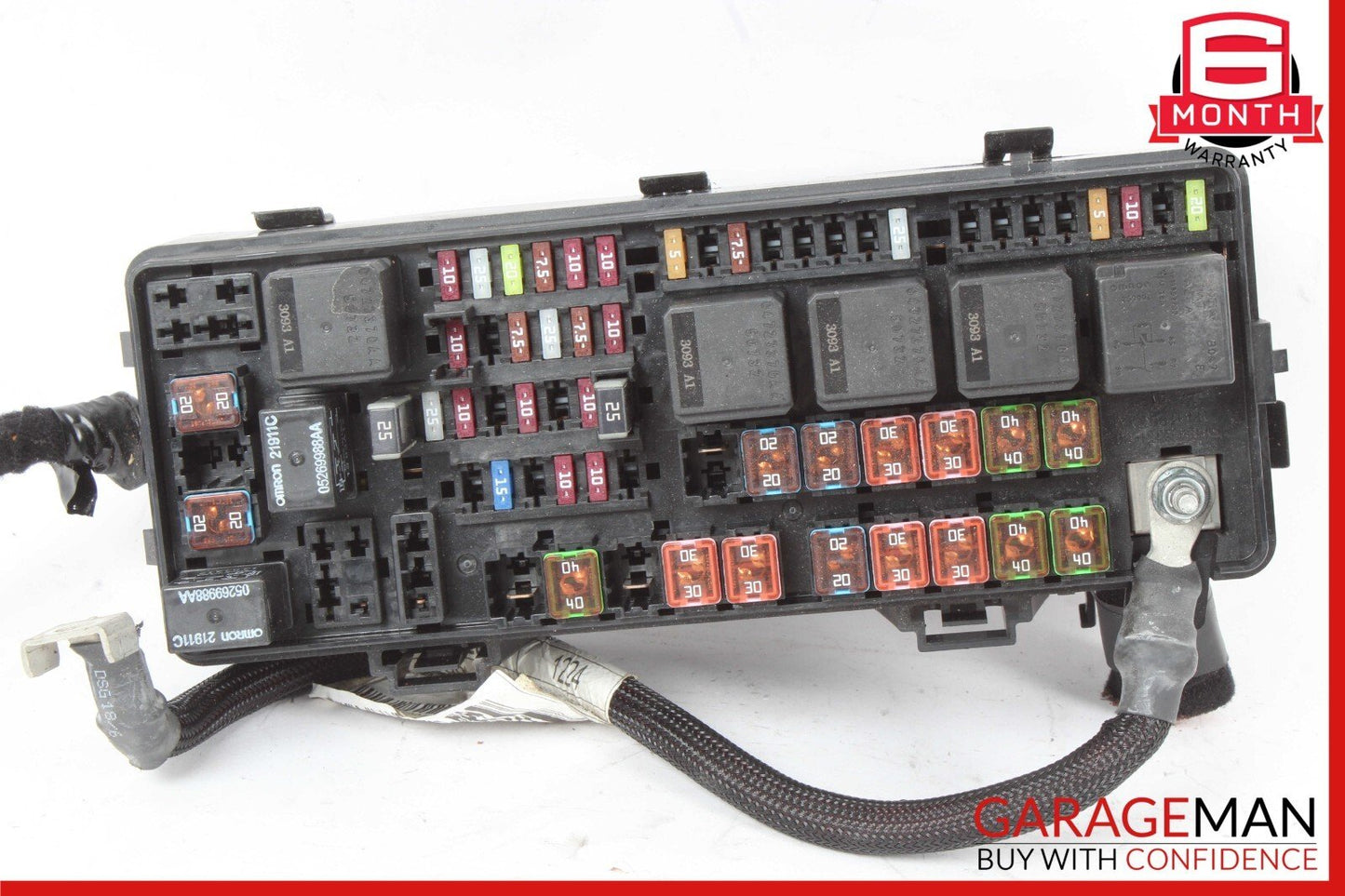 14-17 Maserati Ghibli S Fuse Relay Box Control Module Unit 670036299 OEM