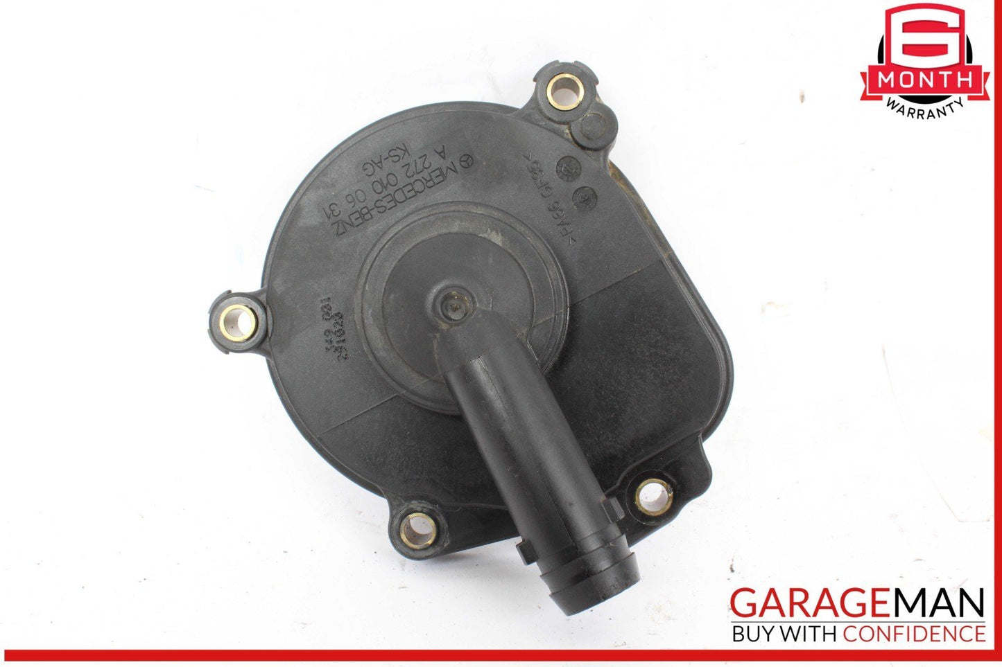 05-14 Mercedes W204 C300 E350 Engine PCV Crankcase Vent Valve Oil Separator OEM