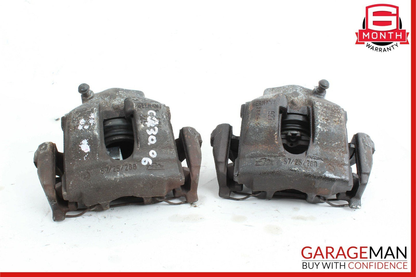 01-05 Mercedes W203 C230 C320 Lucas Front Right & Left Side Brake Calipers Set
