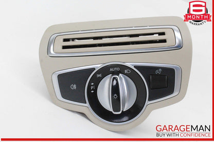 15-20 Mercedes W205 C300 C400 GLC300 Dash Headlight Switch 2059057007 OEM