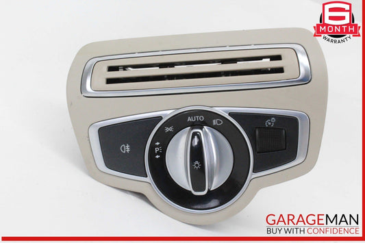 15-20 Mercedes W205 C300 C400 GLC300 Dash Headlight Switch 2059057007 OEM
