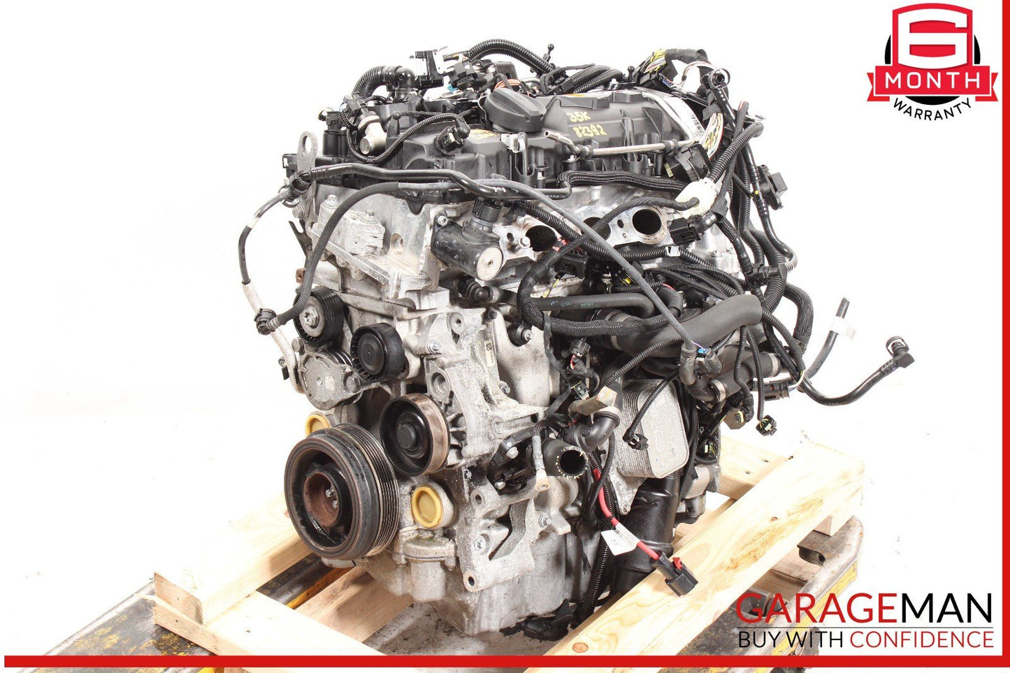 17-19 Mini Cooper S Countryman Complete Engine Motor Block Assembly OEM 35k