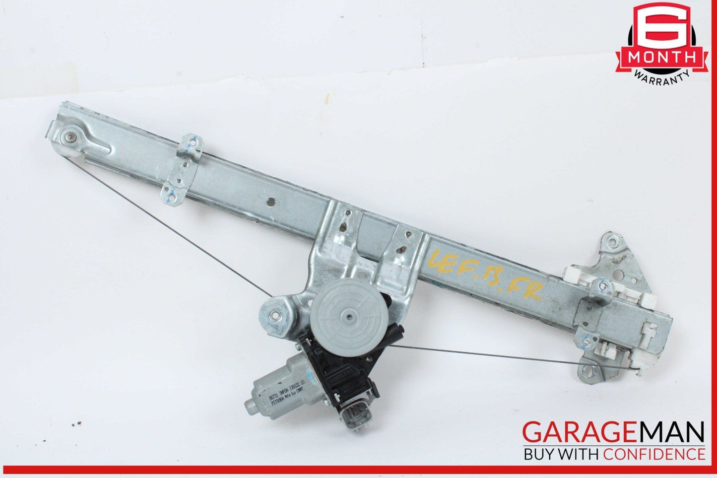 13-24 Nissan Leaf Front Right Passenger Side Window Regulator w/ Motor OEM