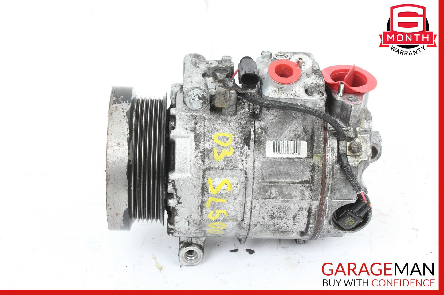 03-06 Mercedes R230 SL500 SL55 AC A/C Air Conditioning Compressor 0012300211 OEM
