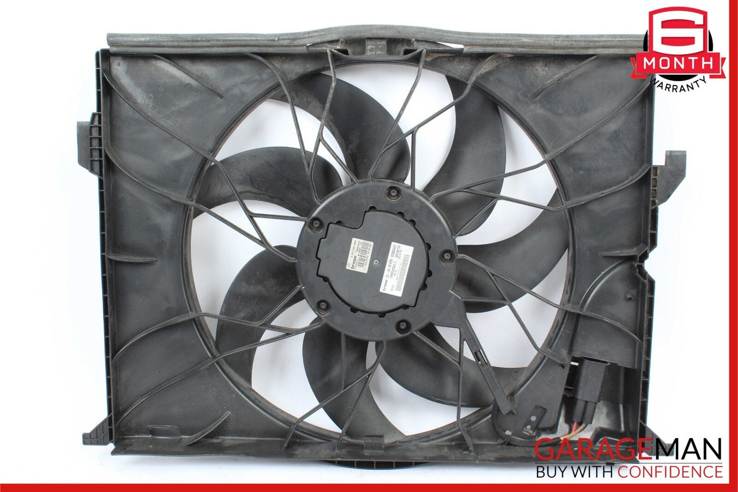 07-13 Mercedes W221 S550 CL550 Engine Cooling Fan Motor Assembly 2215000993 OEM