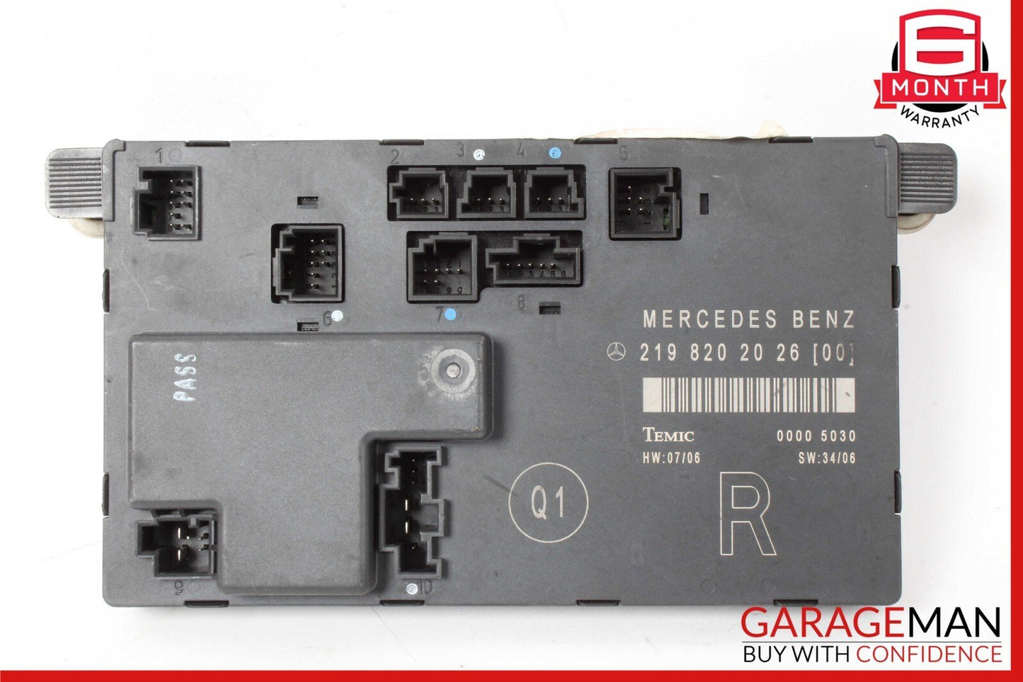 06-11 Mercedes W219 CLS63 AMG CLS550 Front Right Side Door Control Module OEM