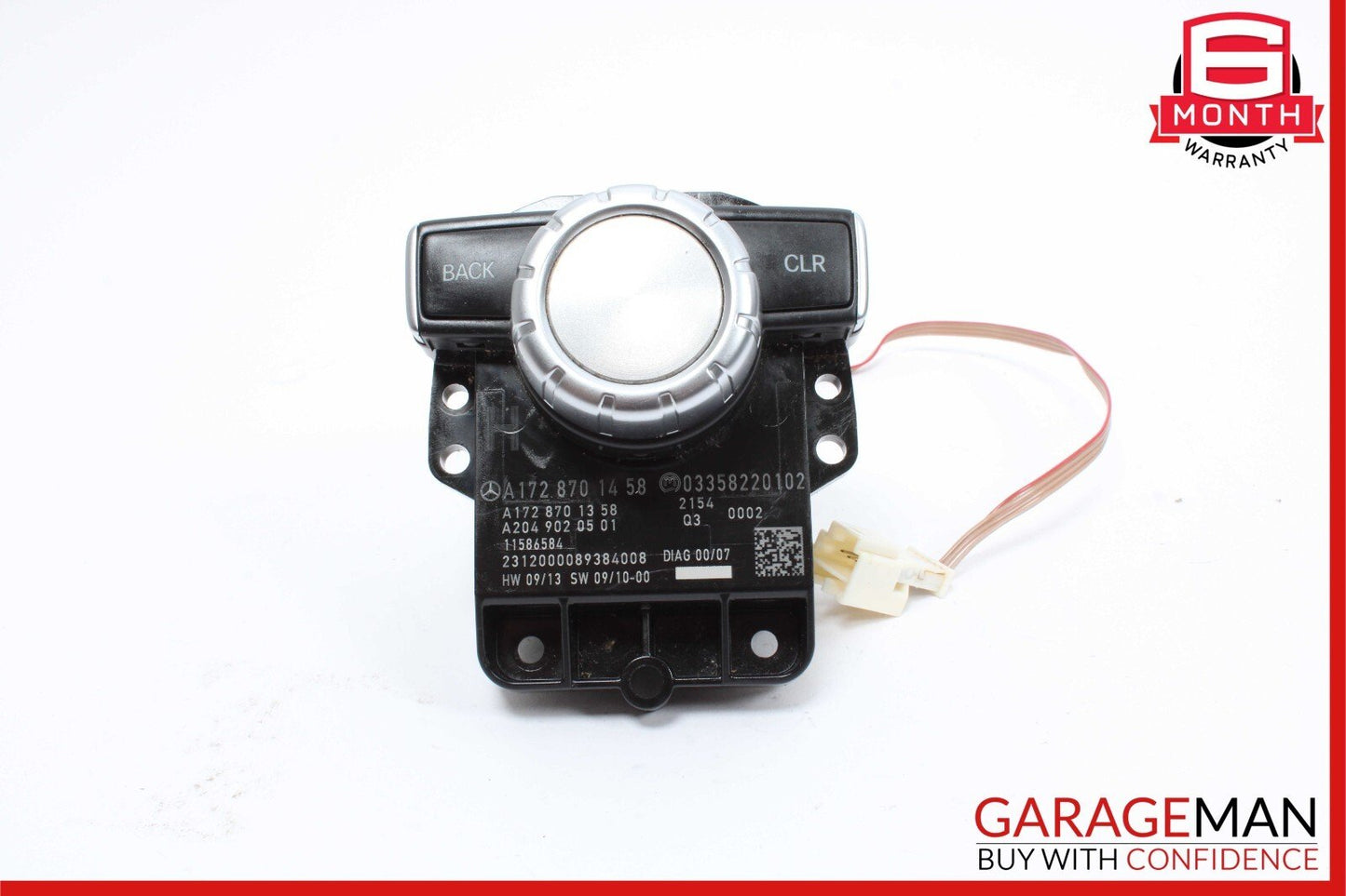 12-16 Mercedes W218 CLS500 Console Head Unit Controller Knob Multi Switch OEM