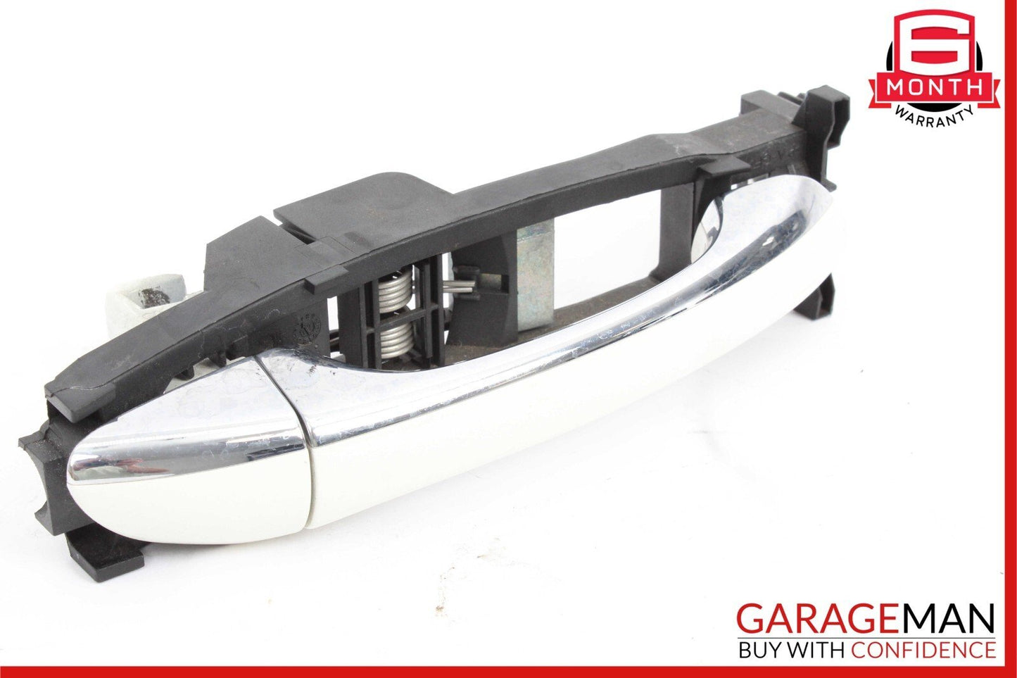 03-09 Mercedes W211 E350 Rear Right Passenger Side Exterior Door Handle White