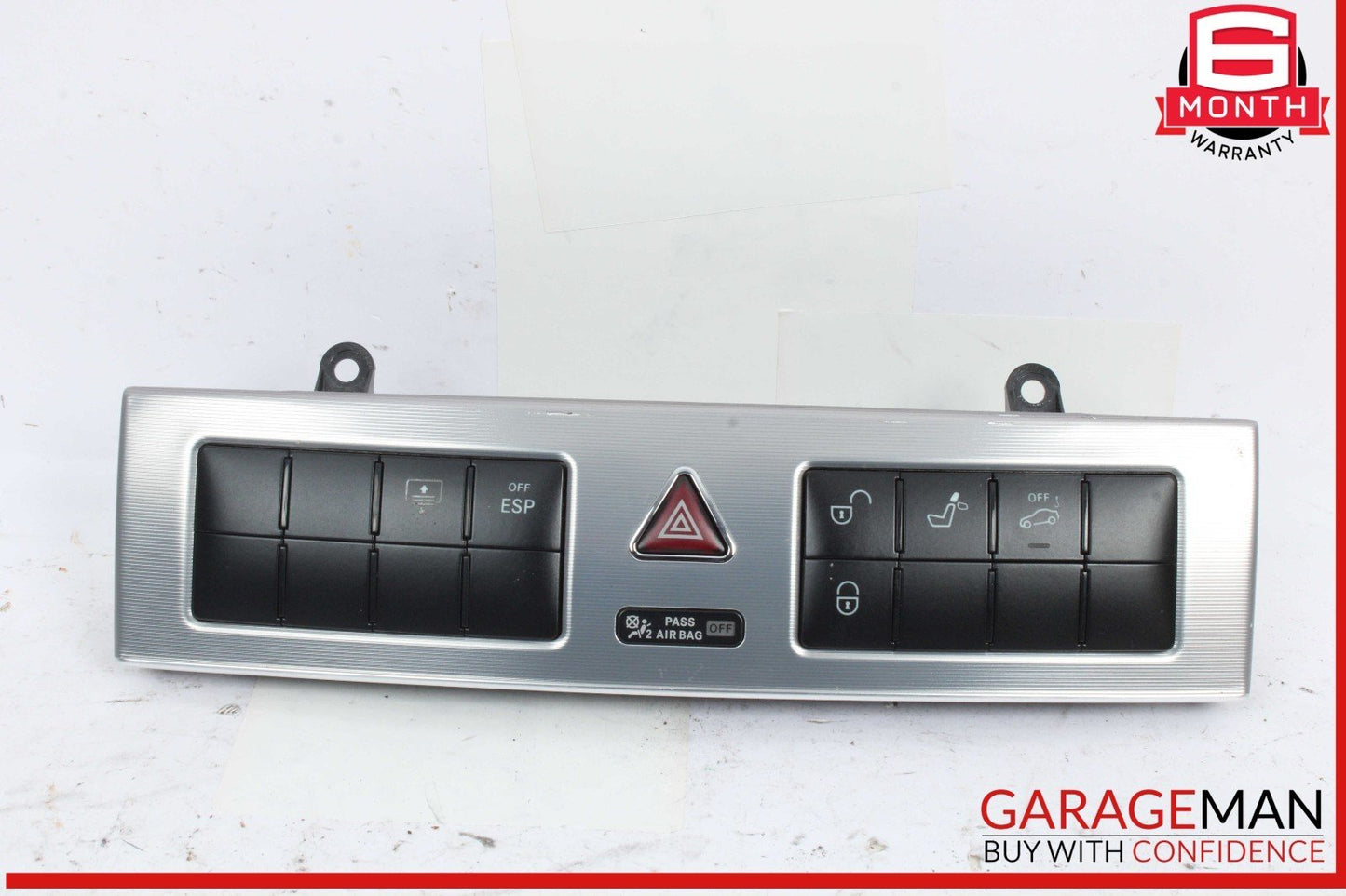05-07 Mercedes W203 C230 Hazard Light Door Lock Control Panel 2038700710 OEM