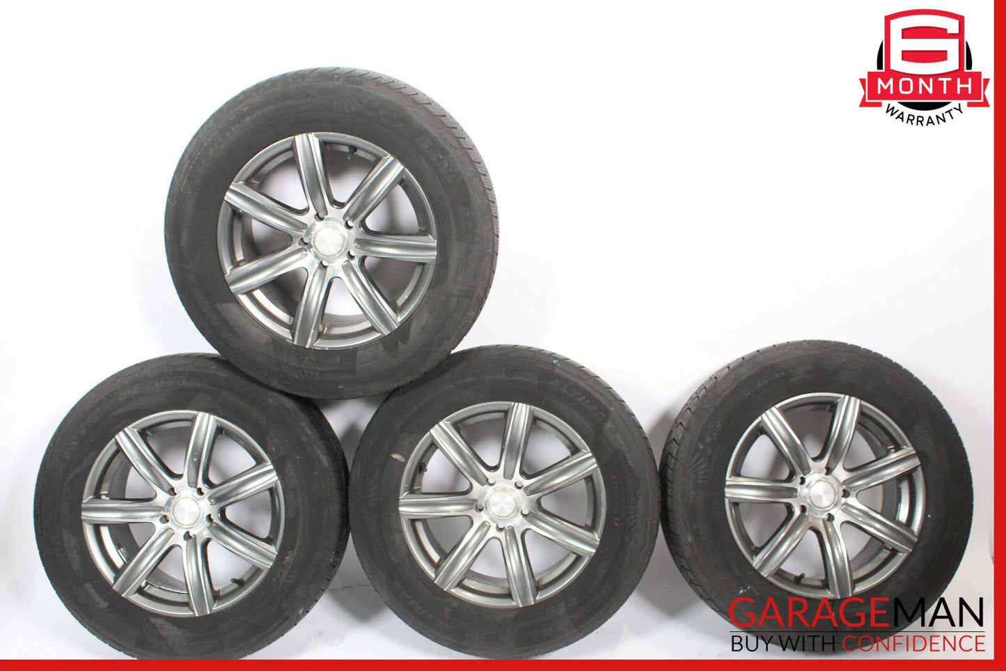 MB Motoring Alpina Complete Wheel Tire Rim Set of 4 Pc R17