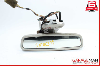 03-06 Mercedes R230 SL500 Interior Front Top Upper Rear View Mirror Gray OEM