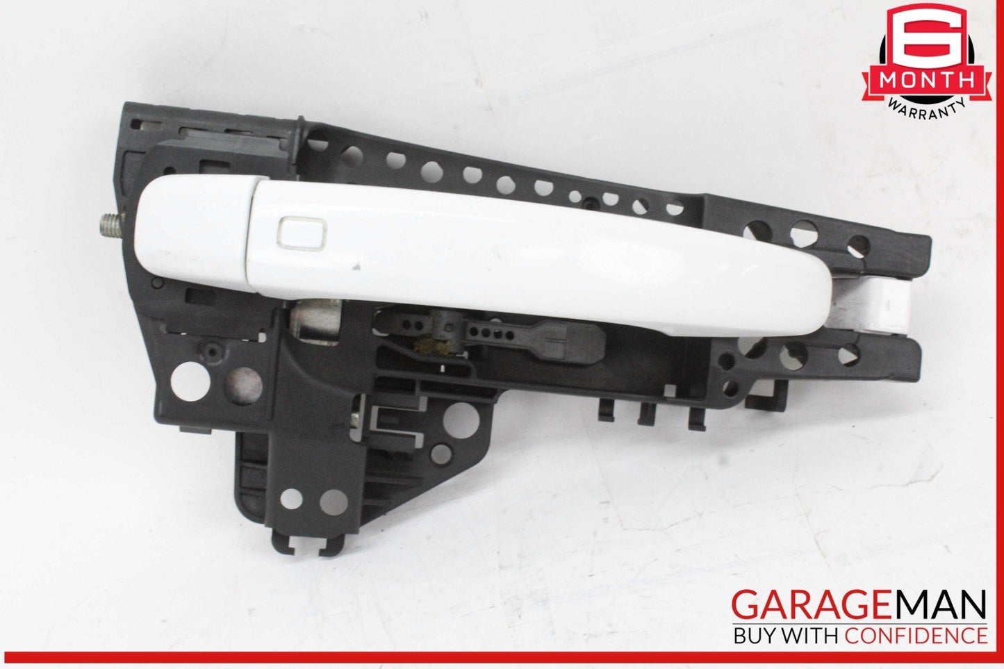 09-16 Audi A4 A5 Right Passenger Side Exterior Door Handle White 8T0837886A OEM