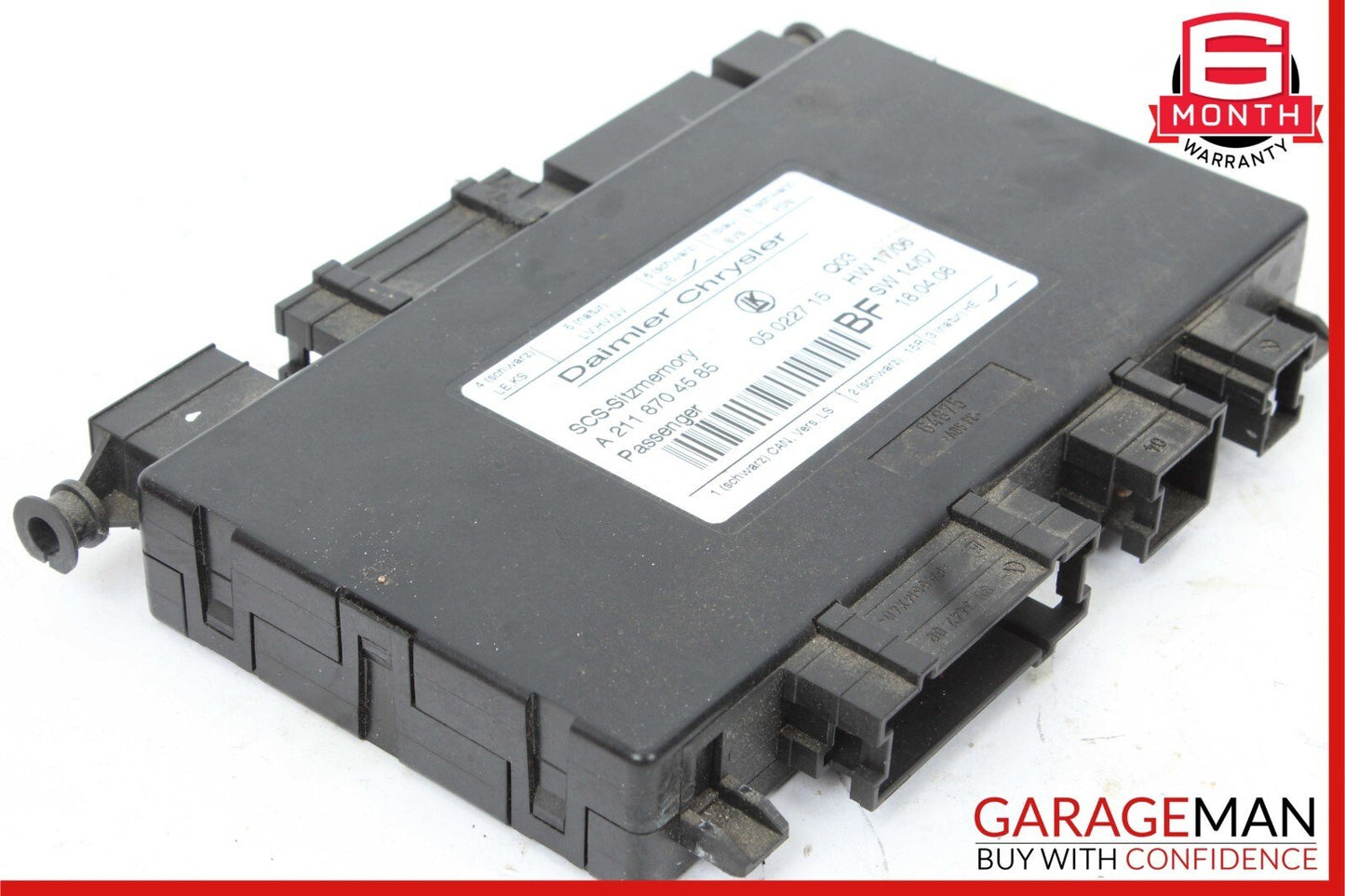 03-11 Mercedes W164 ML550 E350 AMG GL450 Front Right Side Seat Control Module