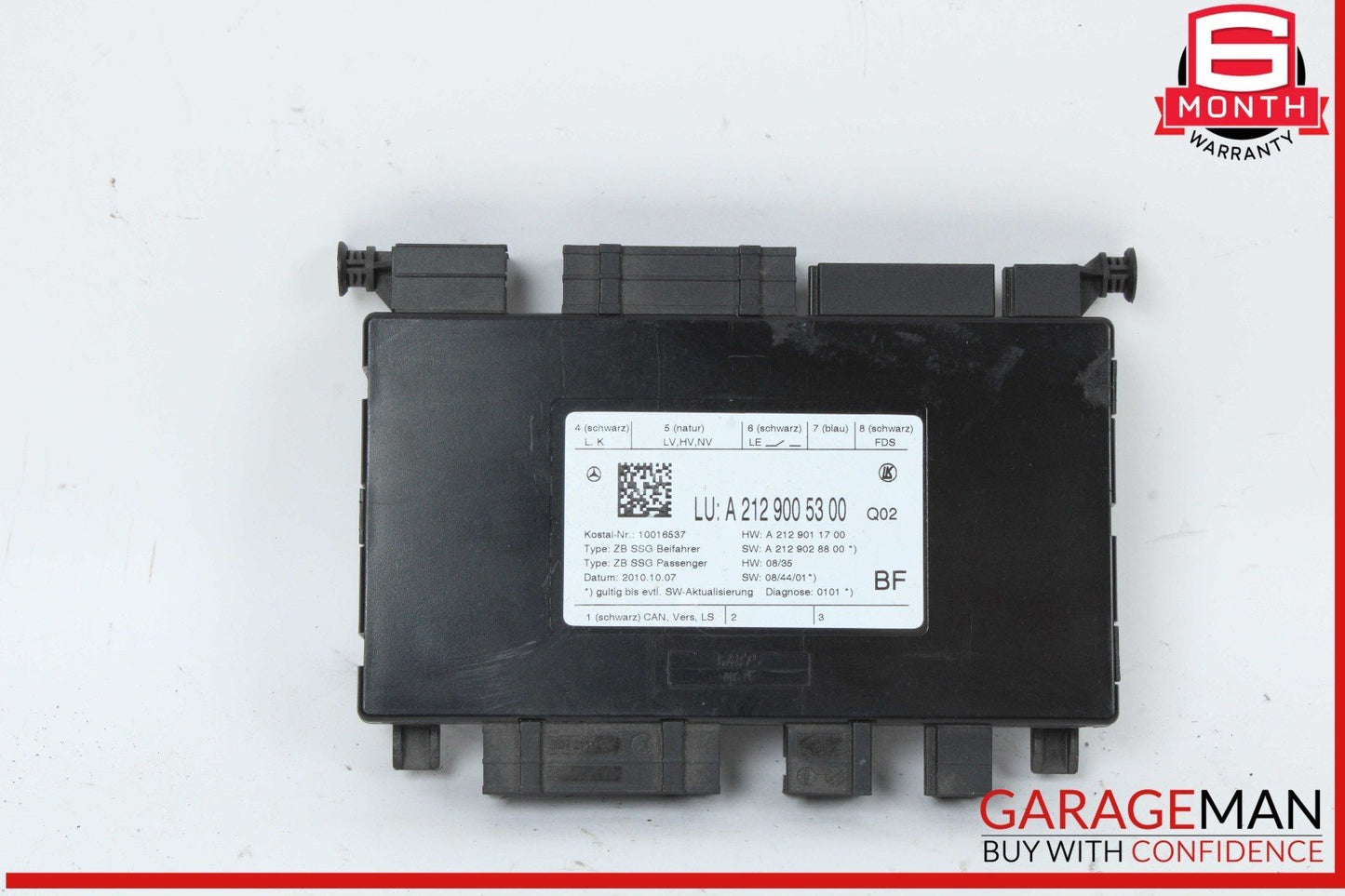 08-18 Mercedes W212 E350 Front Right Passenger Side Seat Control Module OEM