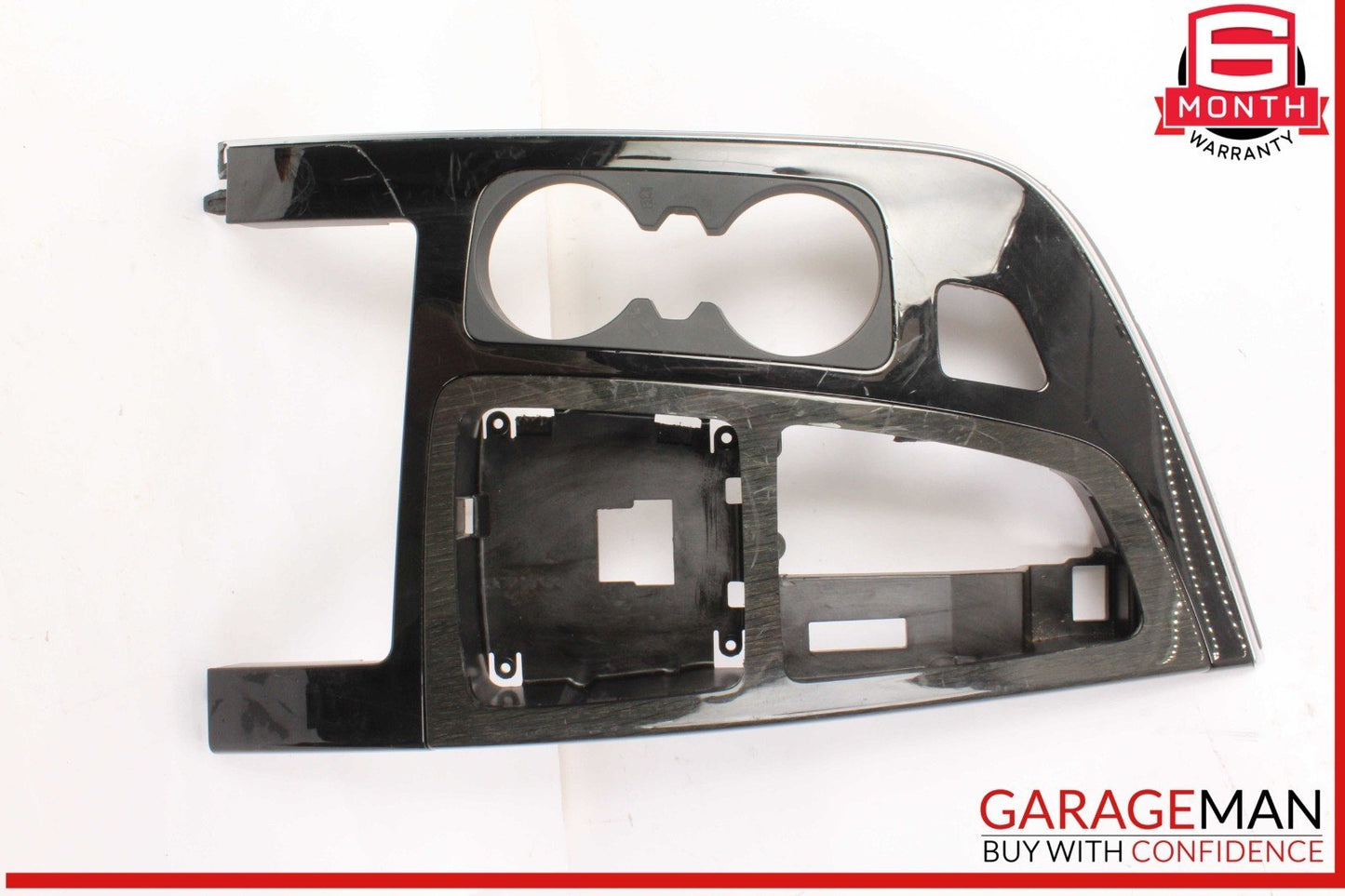 17-19 Audi Q7 Front Center Console Trim Cover Panel 4M1864241AF OEM