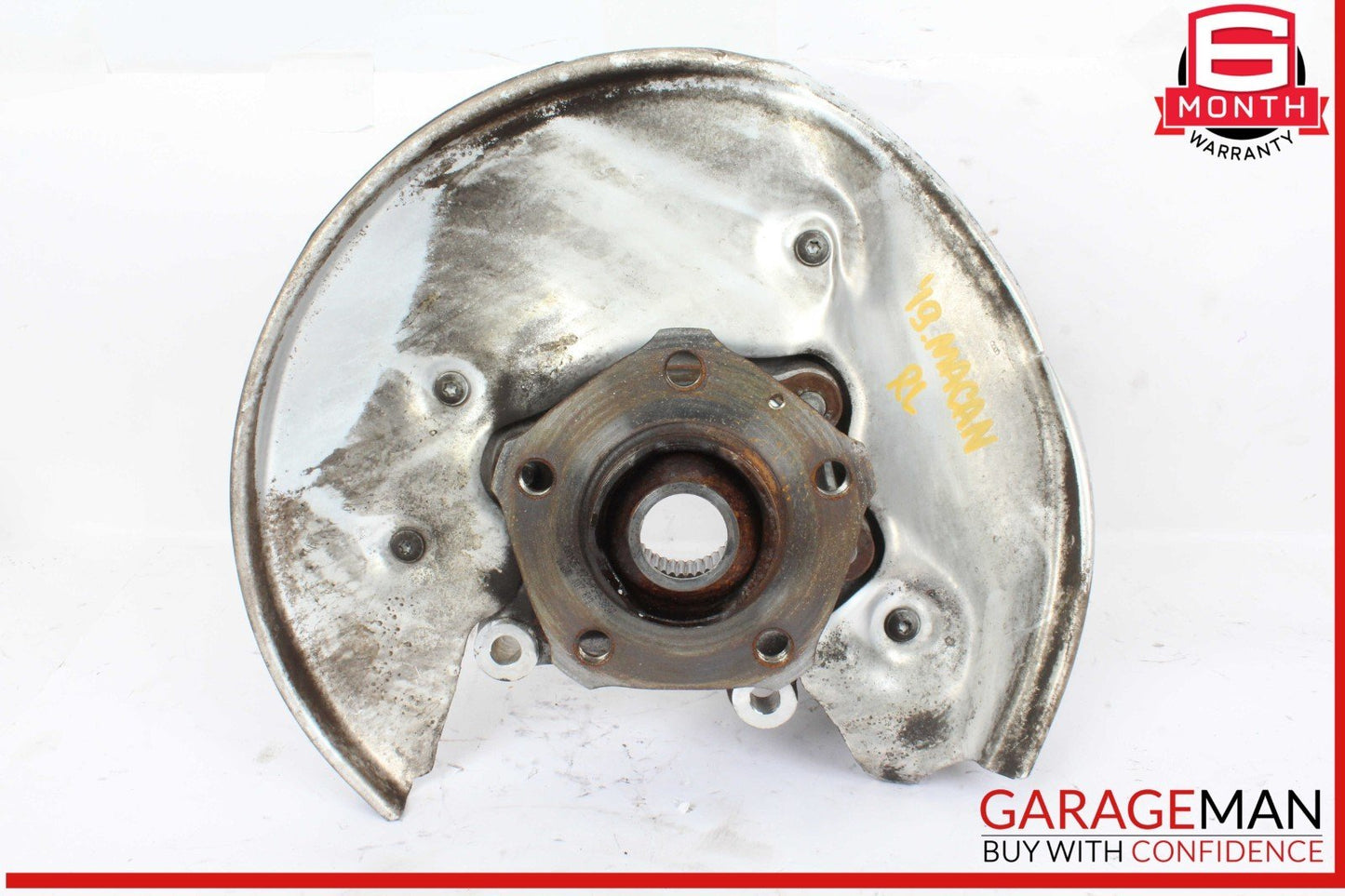 15-24 Porsche Macan Rear Left Driver Side Spindle Knuckle Wheel Hub OEM