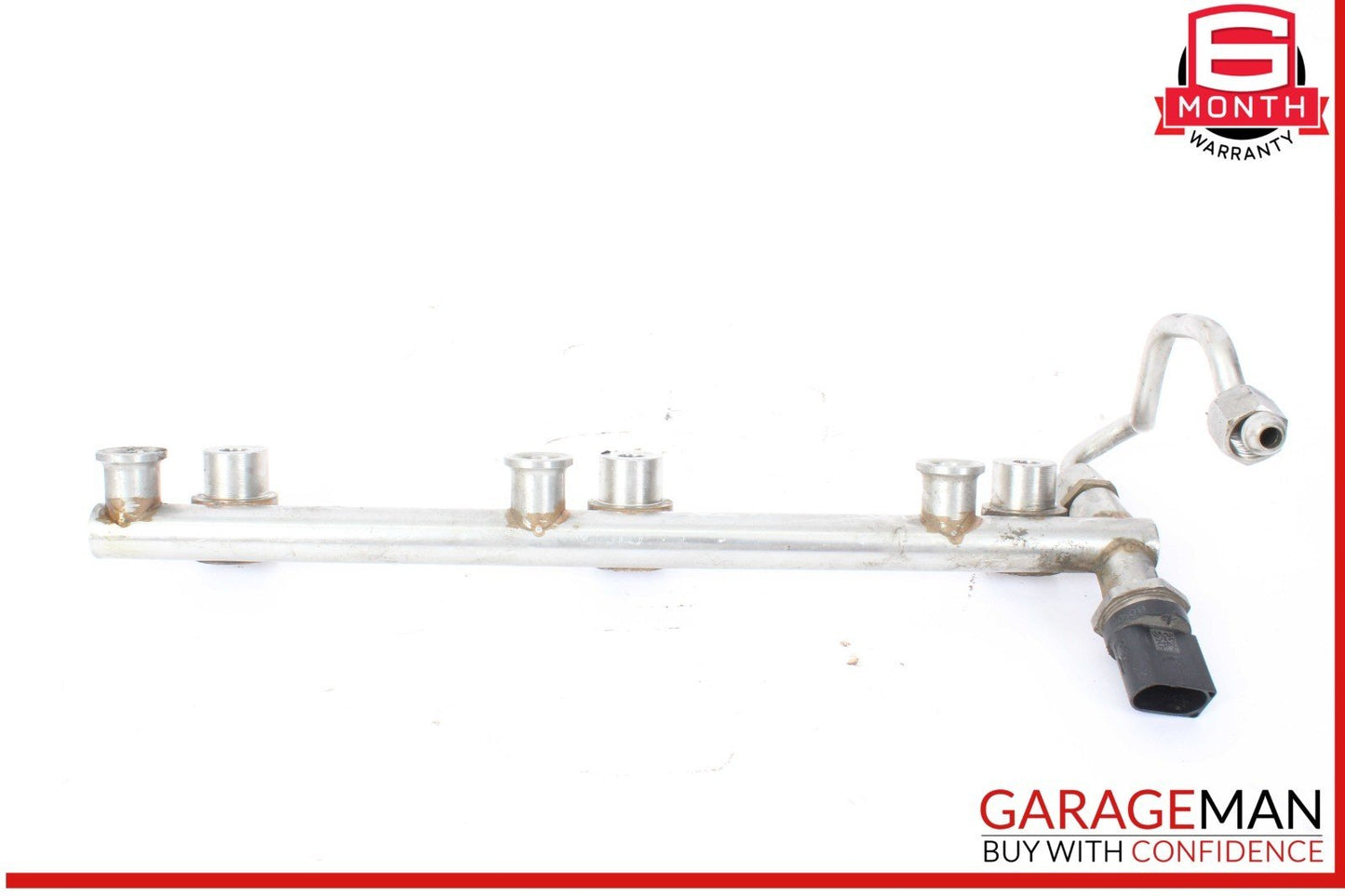 09-16 Audi S4 Lower Fuel Injector Rail 03H133317P OEM