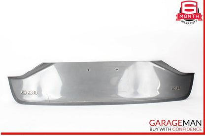 15-19 Hyundai Genesis G80 Rear Trunk Deck Lid Panel License Molding Trim OEM