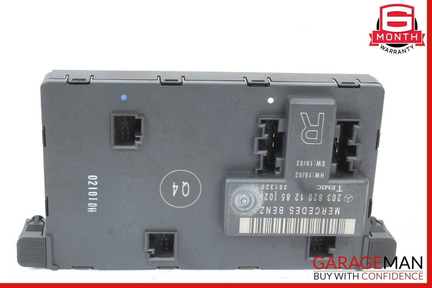 01-07 Mercedes W203 C230 C320 Front Right Side Door Control Module Unit