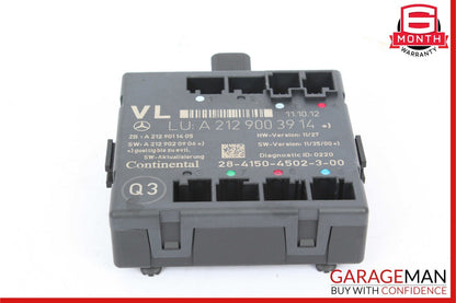 08-18 Mercedes W204 C250 SLK250 CLS400 Front Left Side Door Control Module Unit
