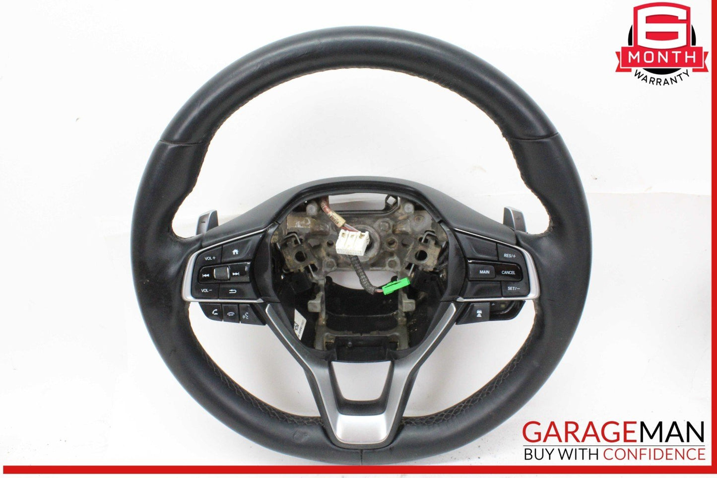 18-22 Honda Accord Sport Steering Wheel w/ Paddle Shifters Black OEM