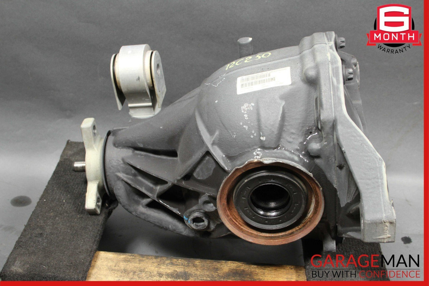 10-16 Mercedes C250 SL400 E350 Rear Differential Diff Axle Carrier 3.07 RWD