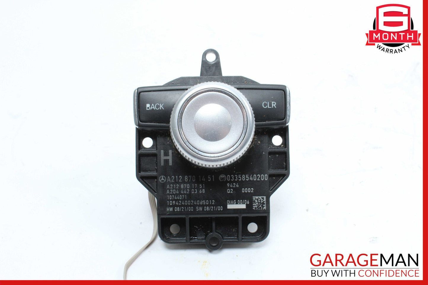 10-13 Mercedes W212 E250 E350 E550 Console Head Unit Control Knob Multi Switch
