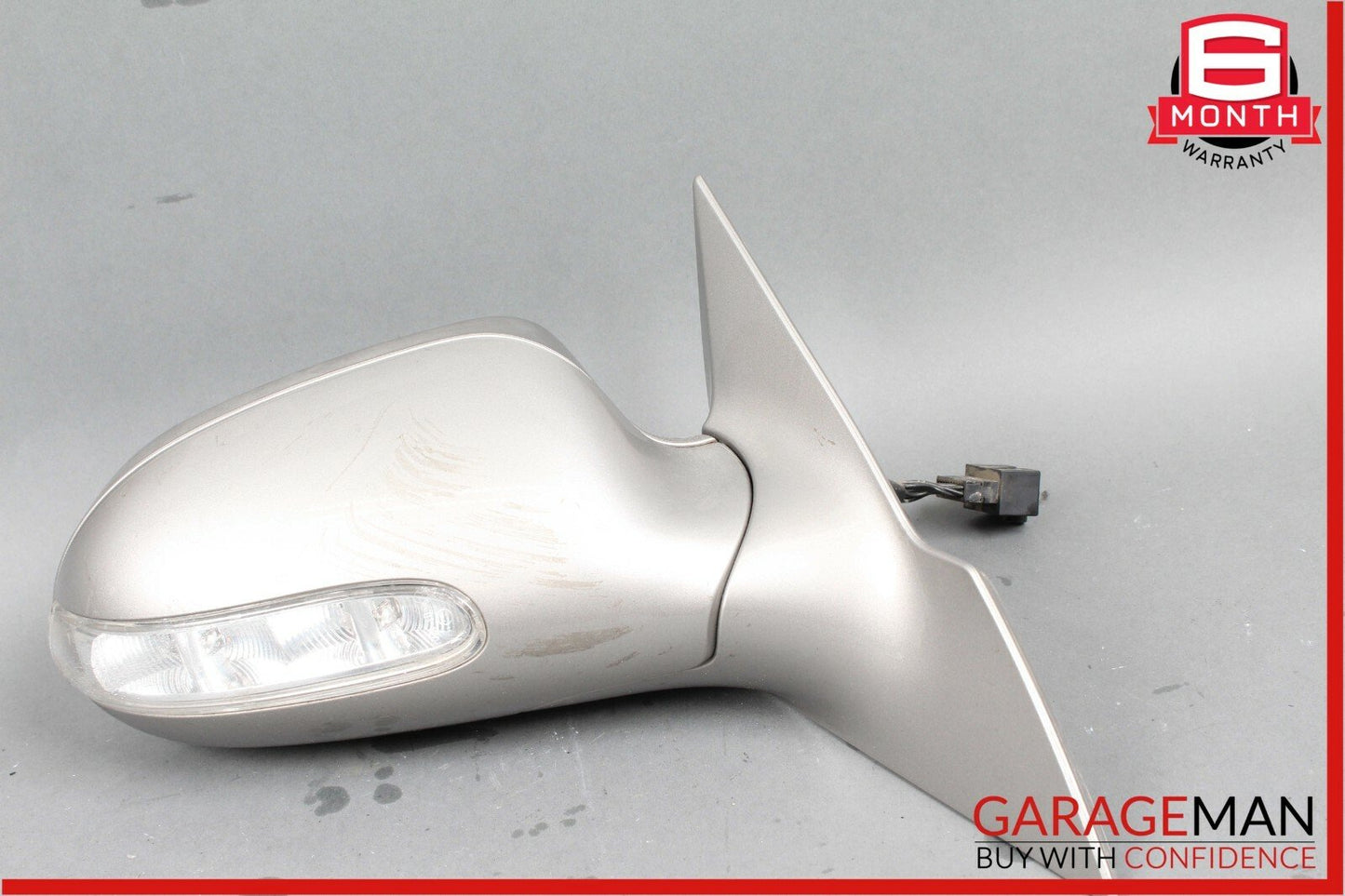 03-09 Mercedes W209 CLK350 CLK55 AMG Front Right Side Mirror Rear View Silver