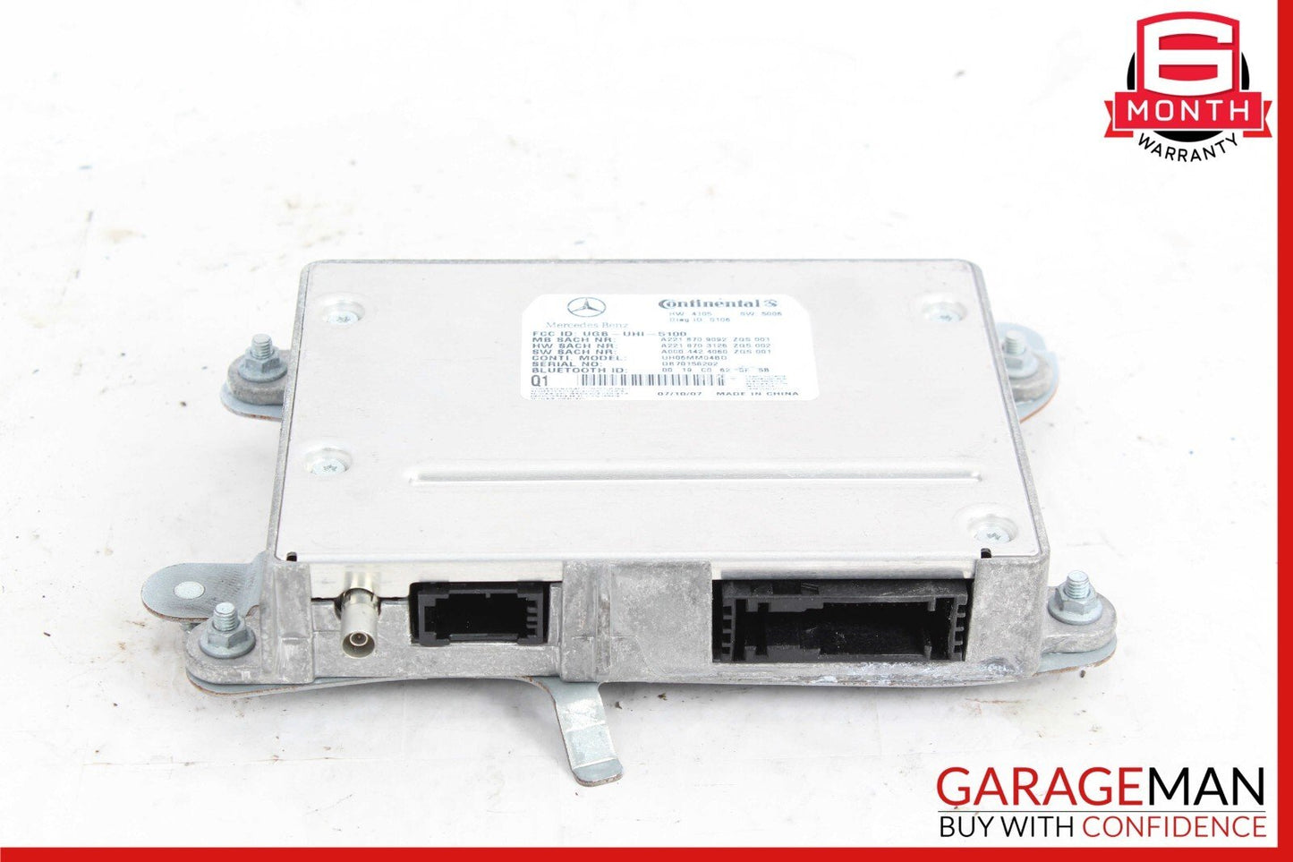 07-10 Mercedes W216 CL550 CL500 S550 Bluetooth Communication Module Unit OEM