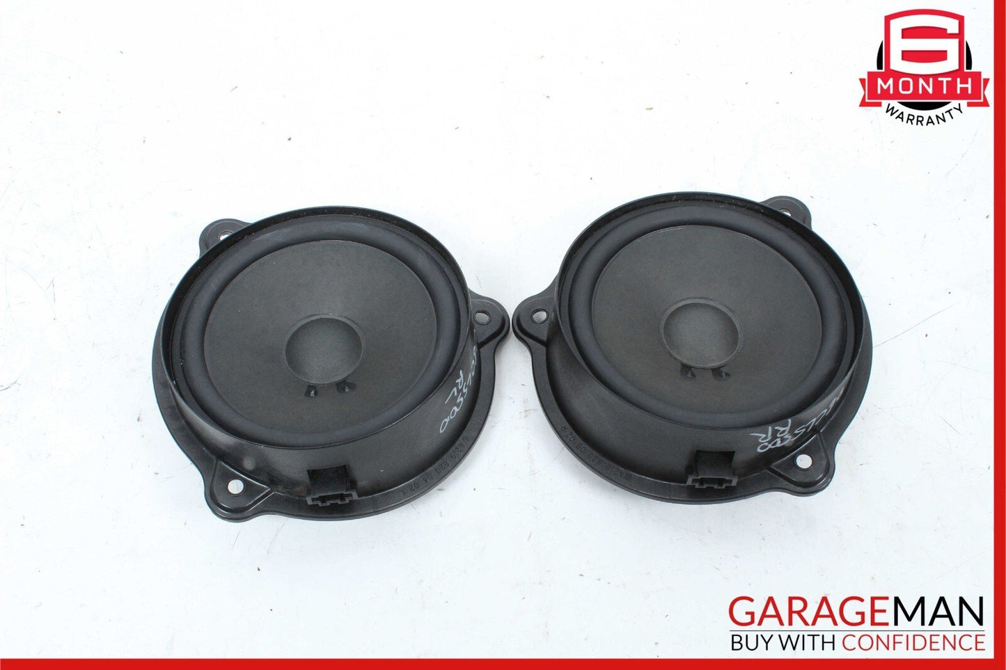 06-11 Mercedes W219 CLS500 Right & Left Side Door Sound Audio Speakers Set of 2