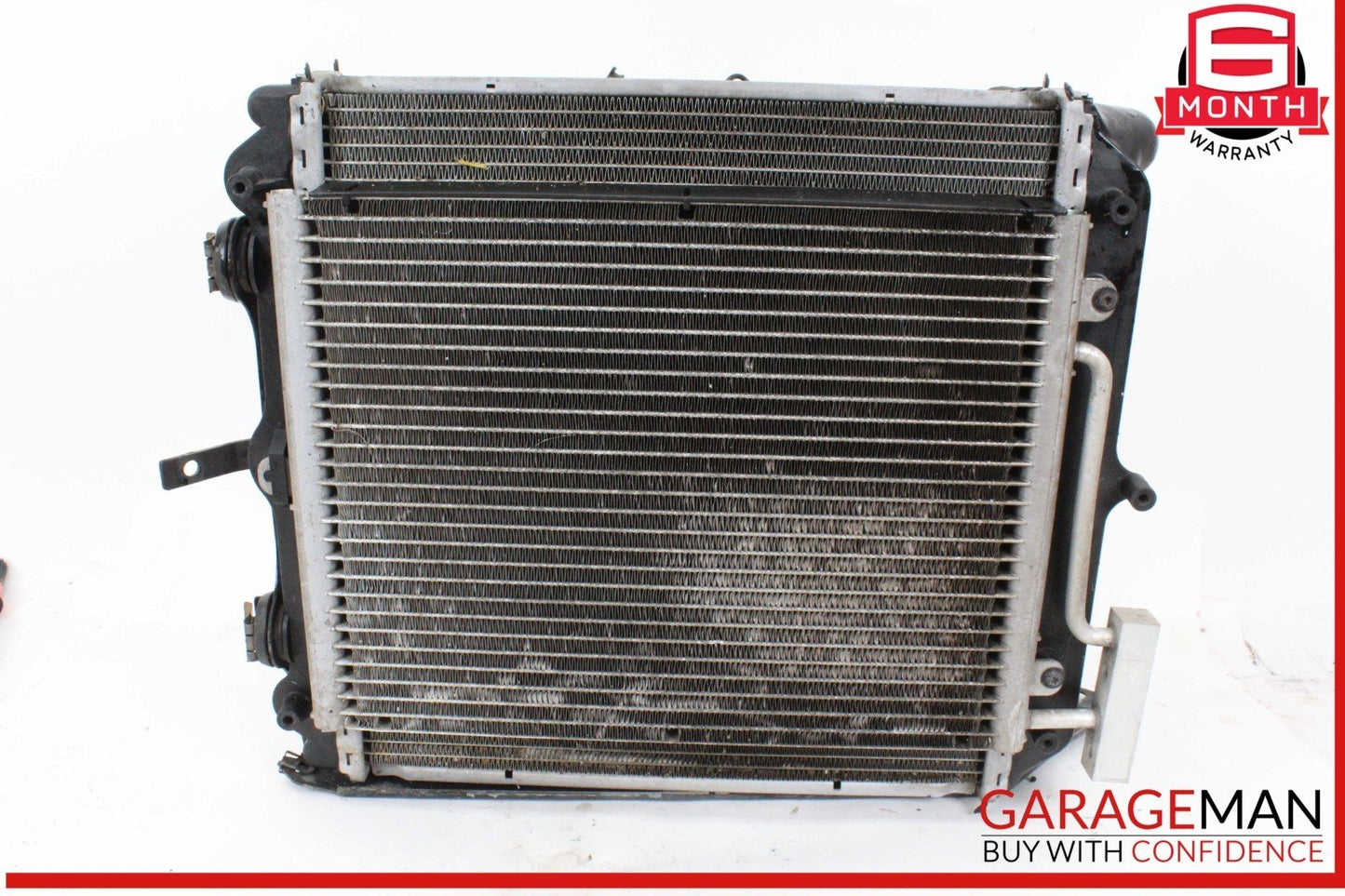 99-04 Porsche Boxster 986 Right Engine Radiator Condenser Cooling Fan w/Duct OEM