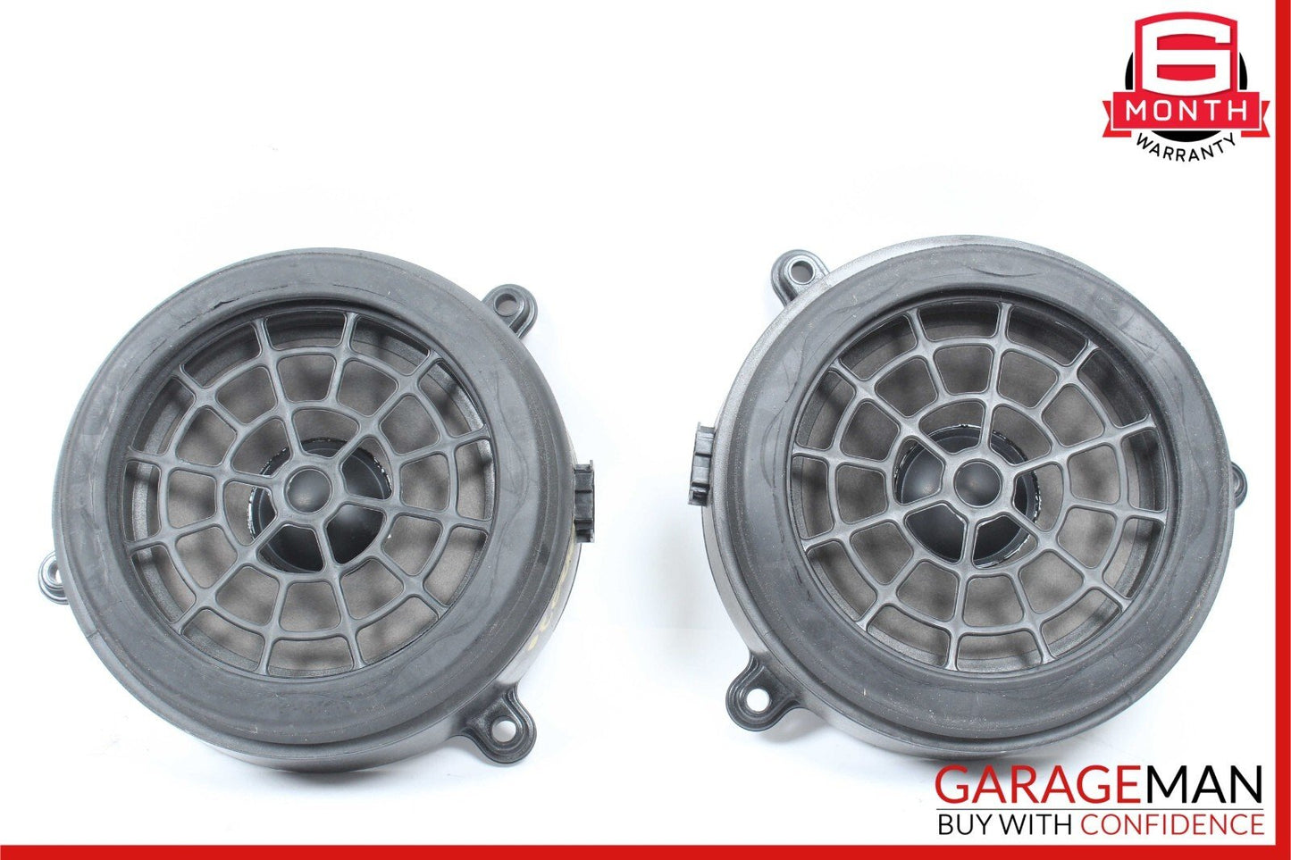 01-07 Mercedes W203 C240 Front Right & Left Side Door Sound Audio Speakers Set