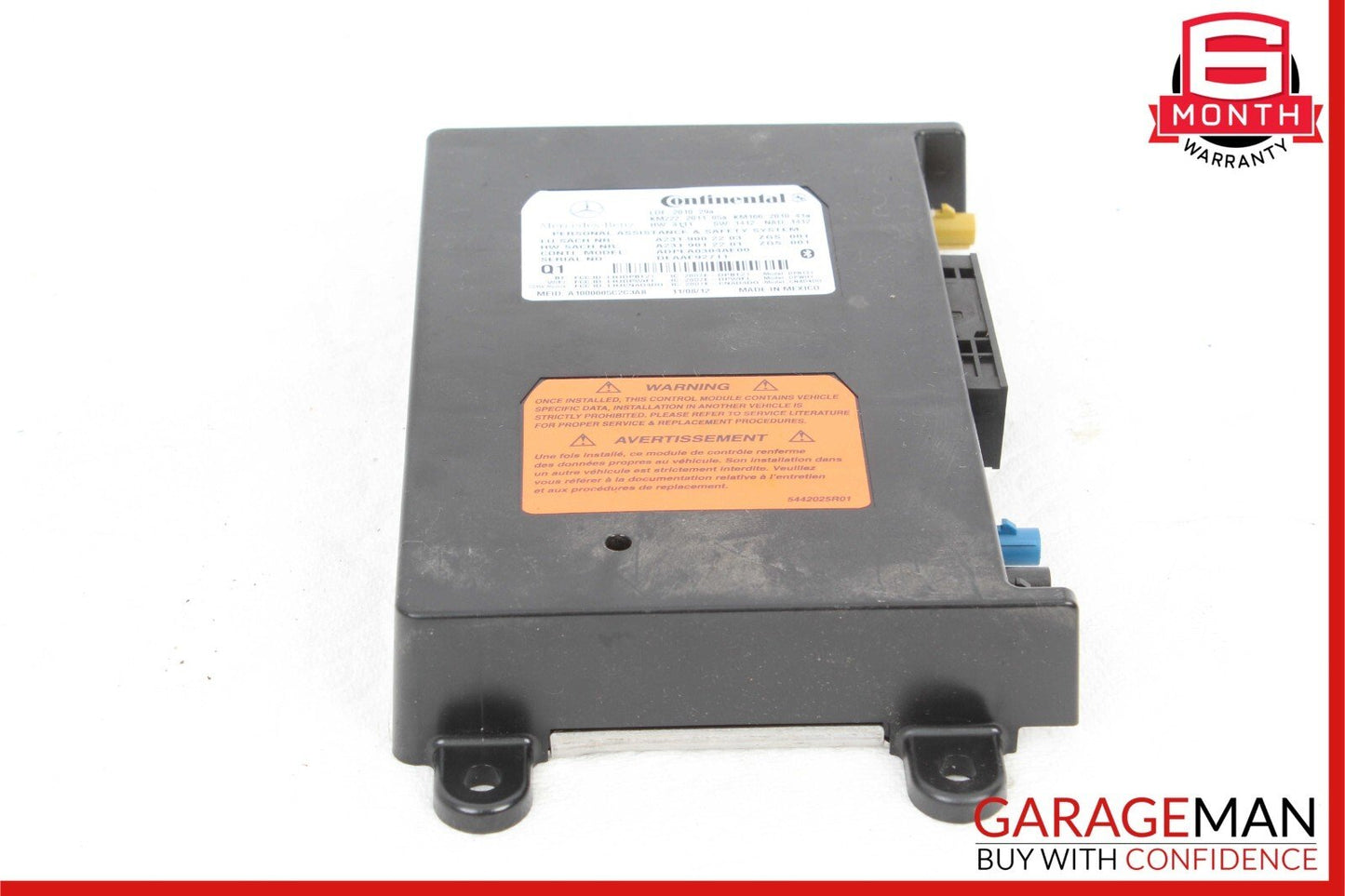 12-20 Mercedes W212 E63 AMG GLA250 E550 SL400 Communication Control Module Unit