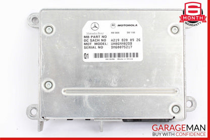 06-12 Mercedes R230 SL550 GL450 Communication Control Module 2198200926 OEM